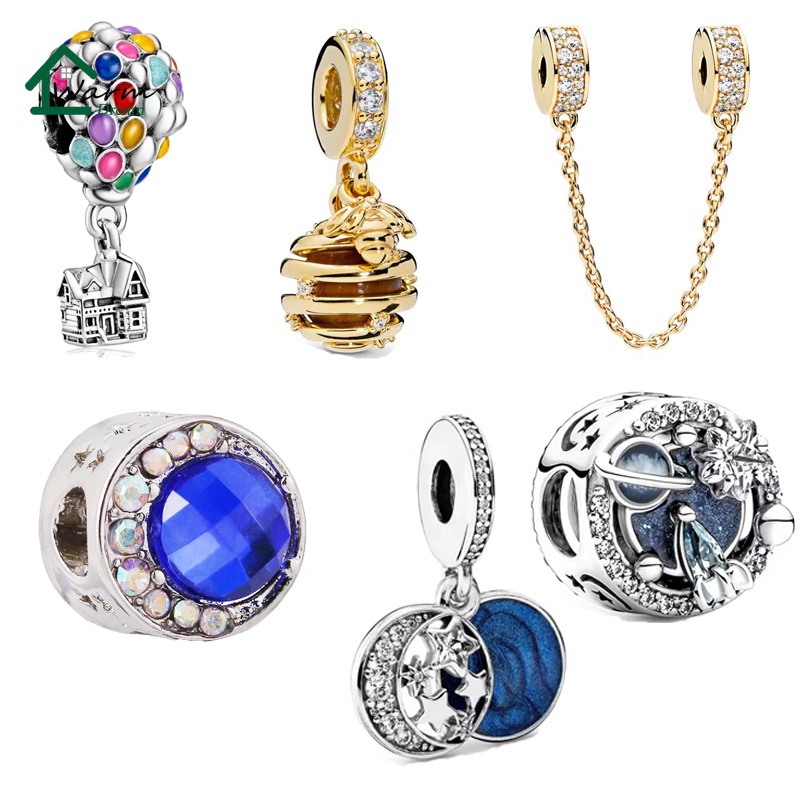Hạt Charm Bằng Bạc 925 Dùng Làm Trang Sức DIY