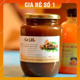 [FREE SHIP 50k] Sốt me đường phèn hàng công ty chuẩn vệ sinh (900gr) - Me ngào đường lọ to