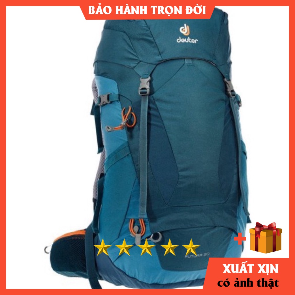 Balo du lịch nam nữ chống nước Deuter Futura 30 [BẢO HÀNH TRỌN ĐỜI] - dùng đi phượt leo núi  XỊN SÒ