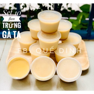 BÁNH FLAN HANNIE nhà làm không pha nước