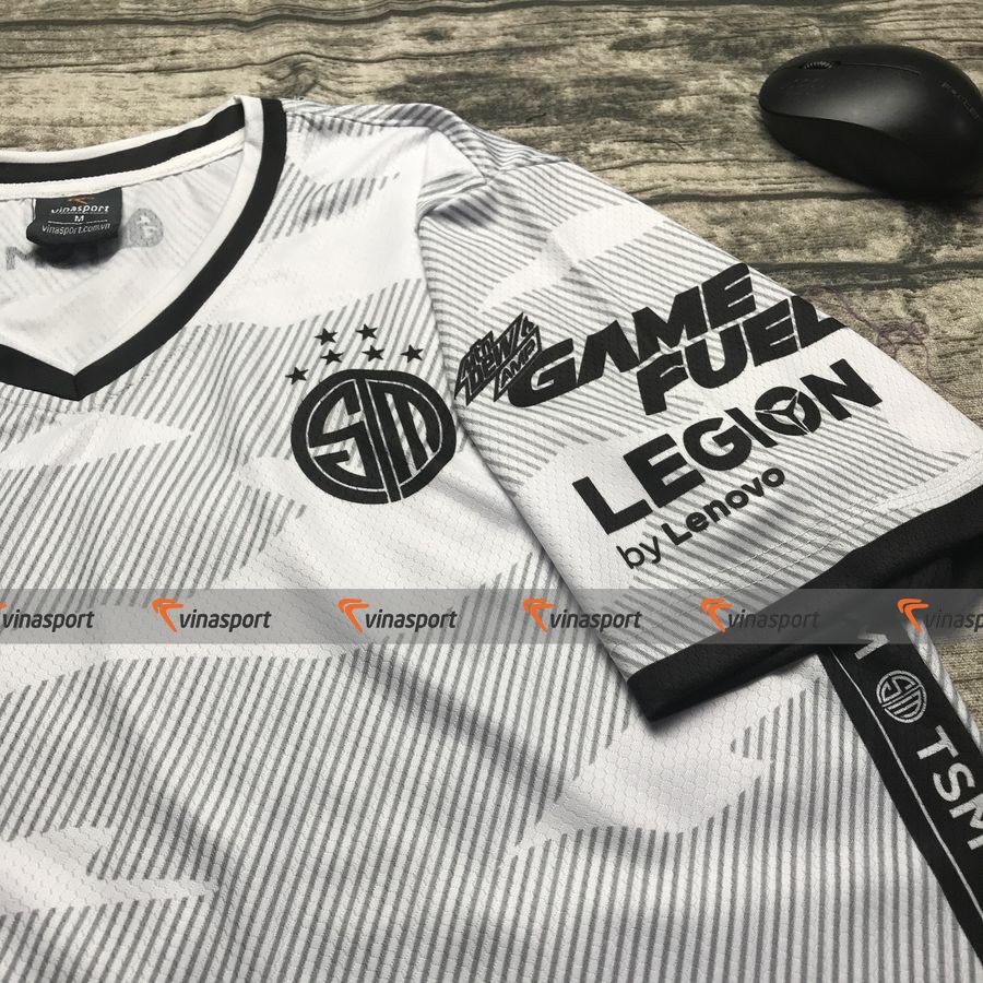 Áo thun game thi đấu Esports Solomid TSM 2020 White trắng