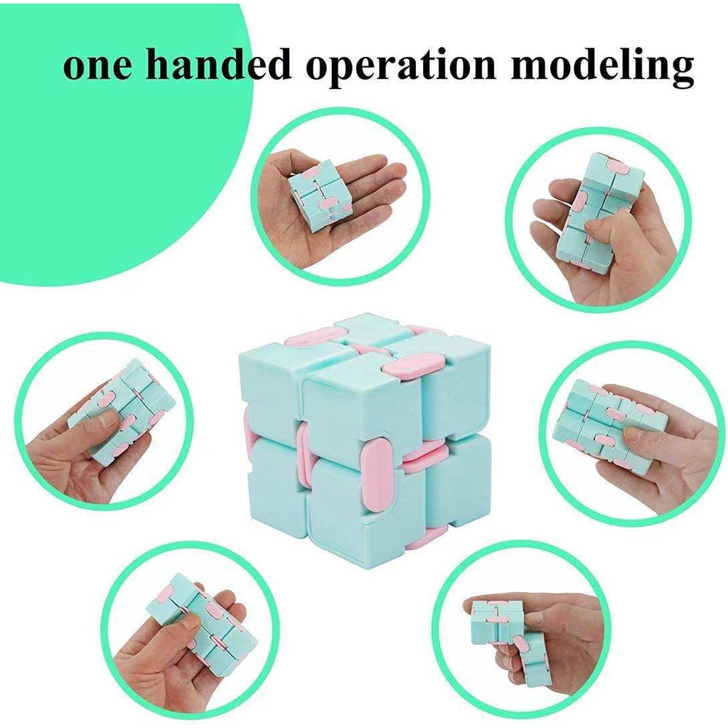 Khối Rubik Đồ Chơi Fidget Spinner HìNh BầU TrờI / BầU TrờI Bỏ TúI, GiúP GiảM Stress