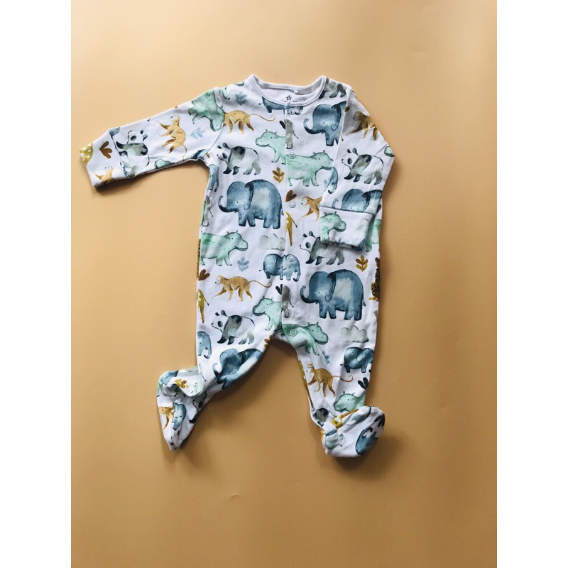 Body Trẻ Em Sleep Suit Hiệu Next Dài Liền Vớ 🥰