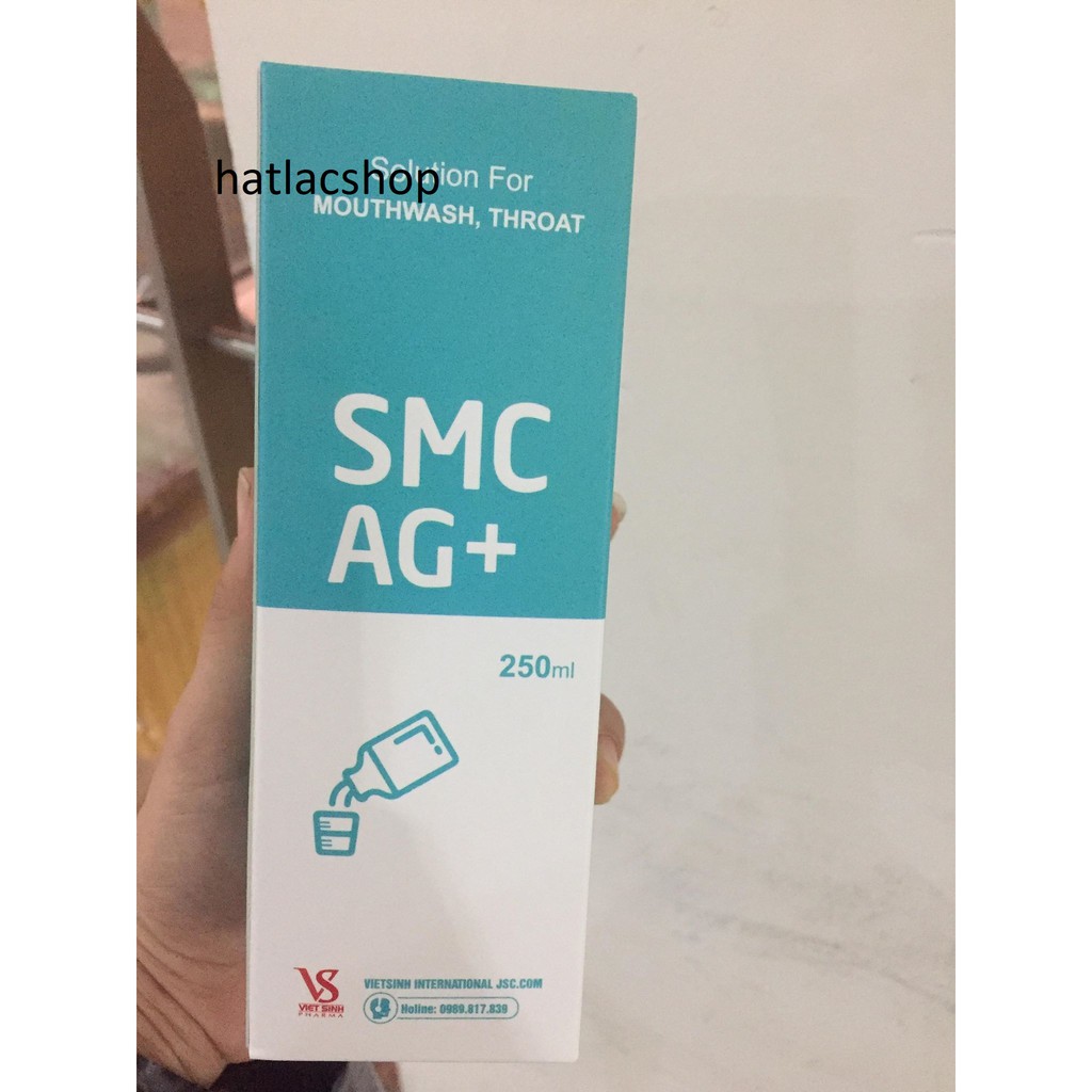 Nước súc miệng SMC AG+