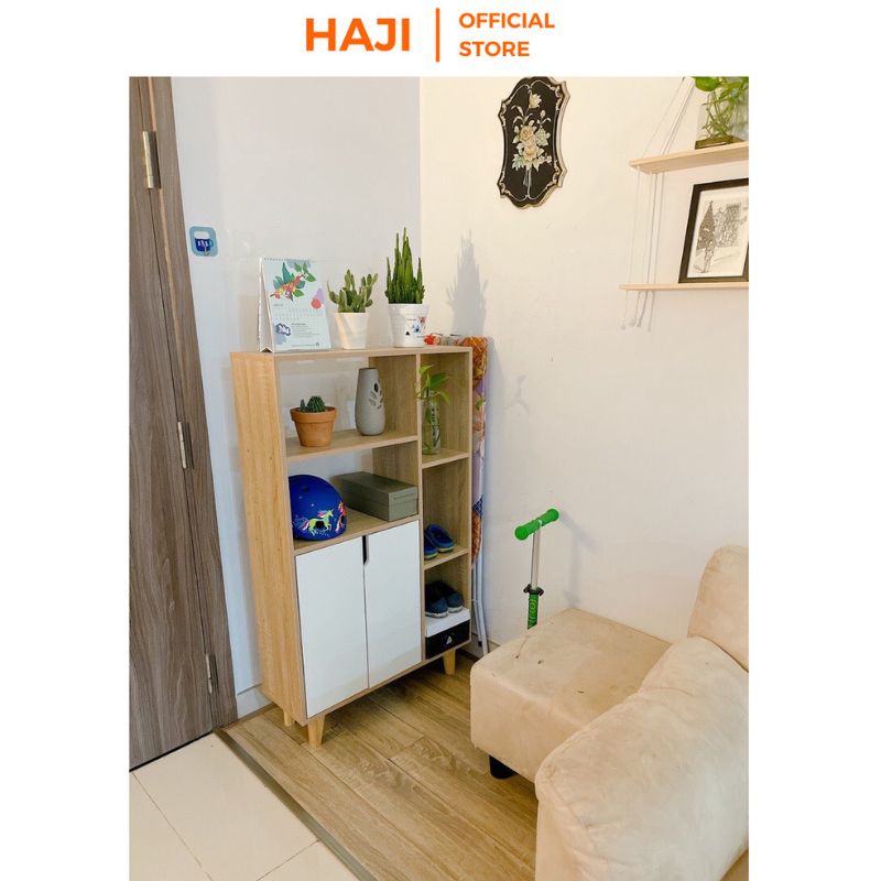 Tủ văn phòng HAJI kiểu dáng hiện đại lưu trữ vật dụng gọn gàng thiết kế thông minh A107