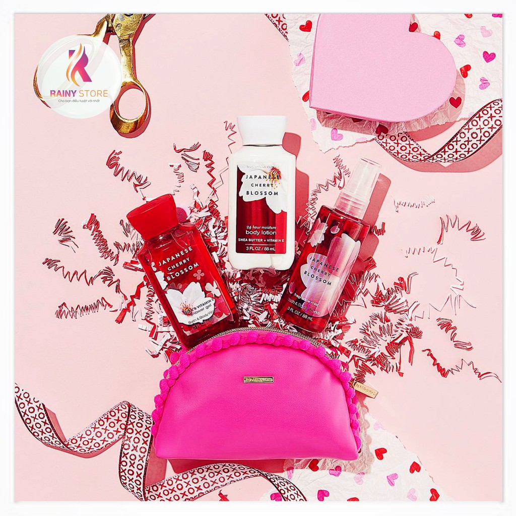 Xịt thơm toàn thân mini Bath & Body Works Japanese Cherry Blossom 88ml | BigBuy360 - bigbuy360.vn