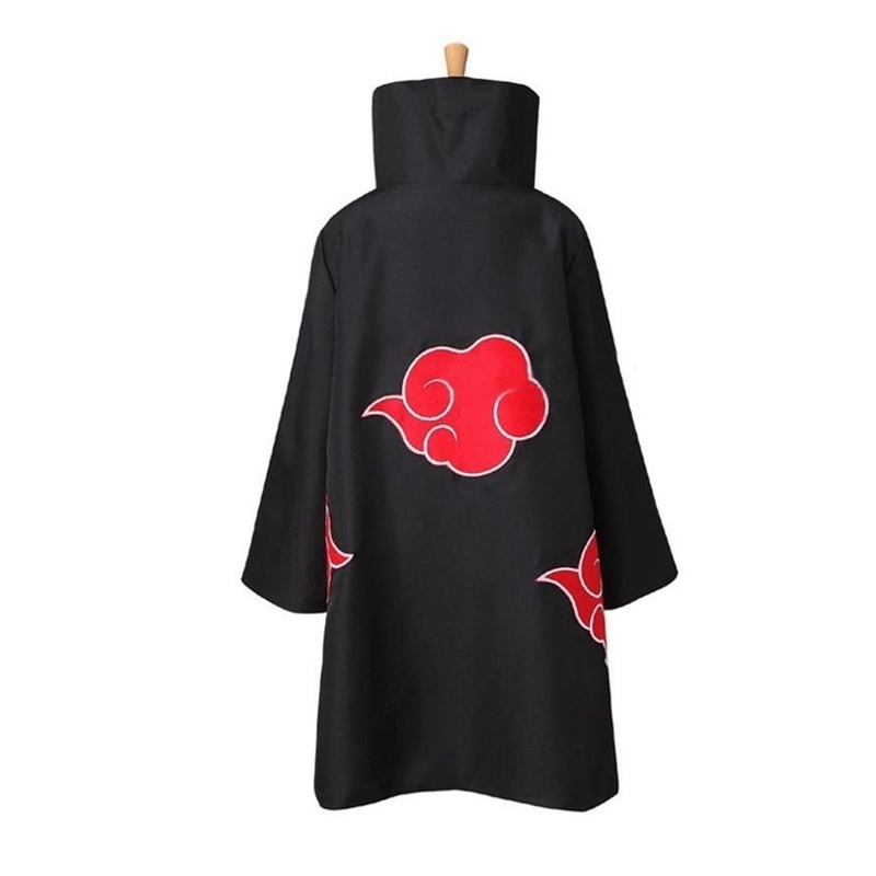 Set áo choàng hóa trang nhân vật Uchiha Obito Tobi Akatsuki trong Naruto dịp Halloween cho người lớn/trẻ em