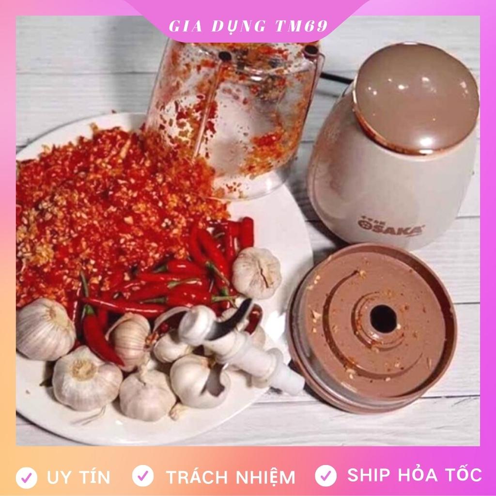 Máy Xay Sinh Tố Cầm Tay Say Thịt Tỏi Ớt Đồ Ăn Dặm Cho Bé Thực Phẩm Rau Củ Đa Năng Nhà Bếp Tiện Dụng