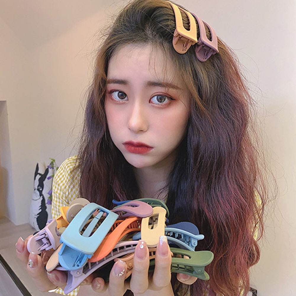 Kẹp Tóc Mỏ Vịt Màu Kẹo Ngọt Thời Trang