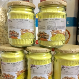 Hũ tinh bột nghệ làm đẹp da