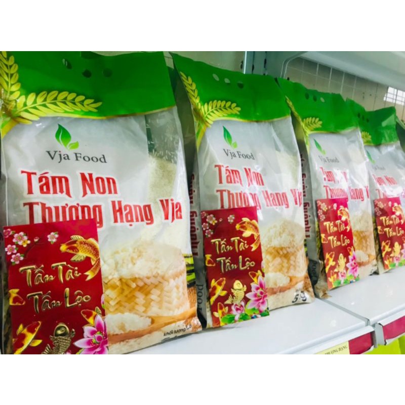 Gạo tám non thượng hạng VJA!!! Bao 5kg