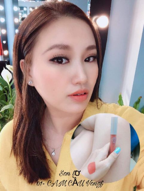 [01] Son tơ Lua màu cam cầu vòng | BigBuy360 - bigbuy360.vn