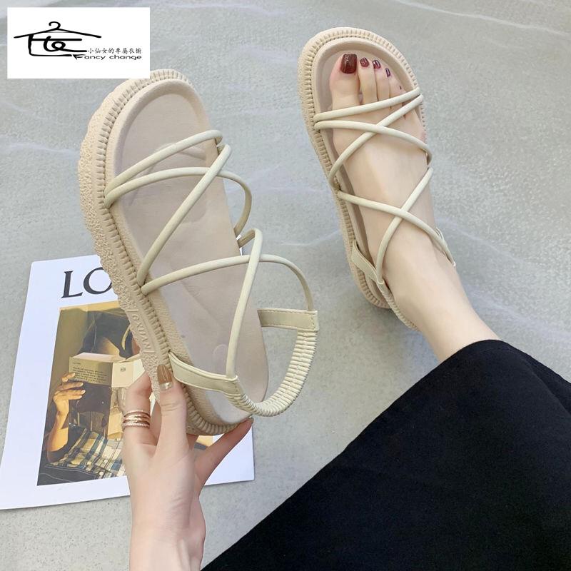 Giày Sandal Phong Cách Hàn Quốc Thời Trang Mùa Hè Cho Nữ