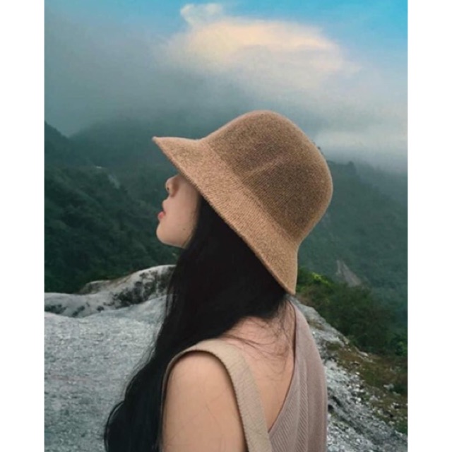 Mũ cói Hàn Quốc cho bạn gái