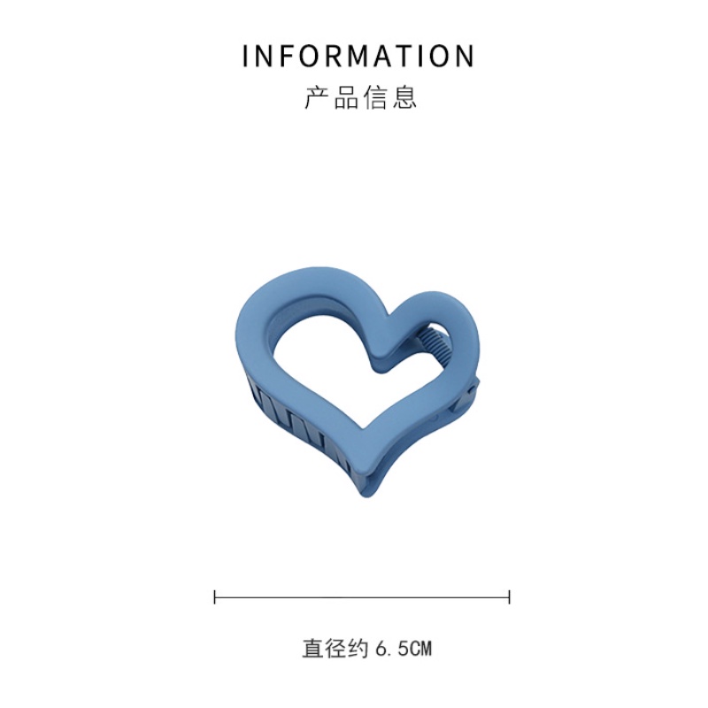 Kẹp tóc hình trái tim xinh xắn thời trang hàn quốc