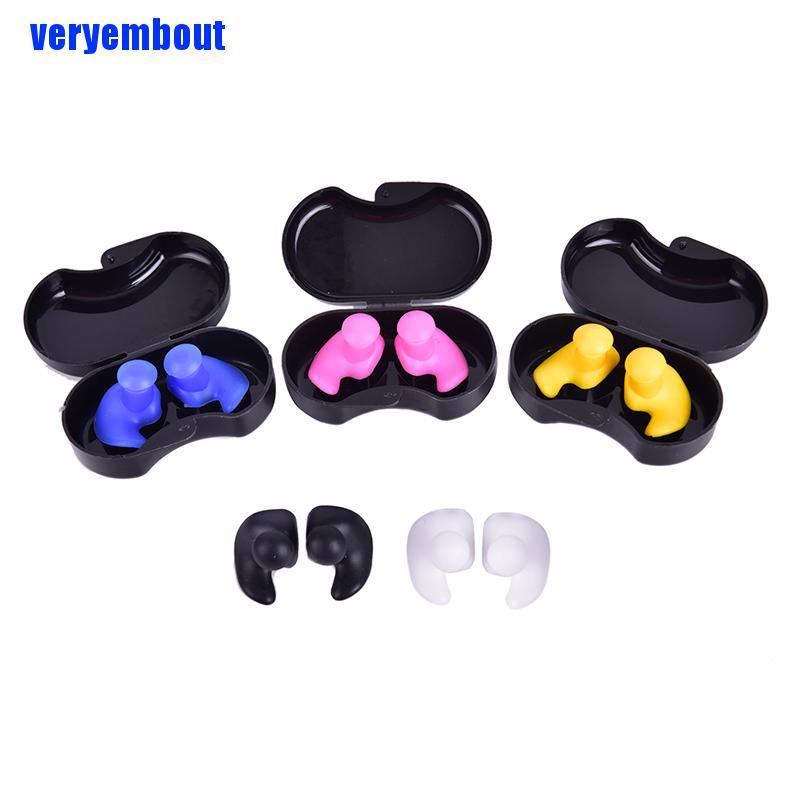 Nút Bịt Tai Bằng Silicone Chống Thấm Nước / Bụi Bẩn Tiện Dụng