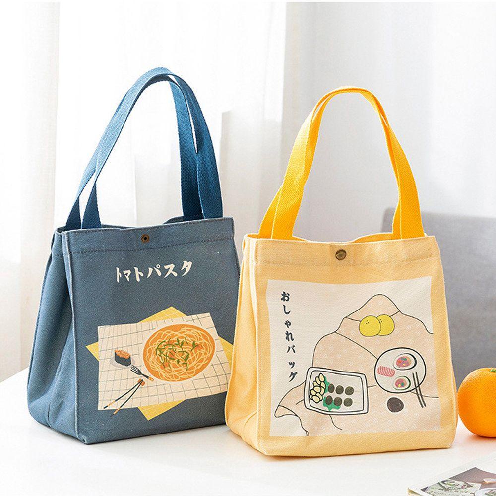 Túi Dây Rút Đựng Cơm Trưa Phong Cách Nhật Bản Dành Cho Nữ
