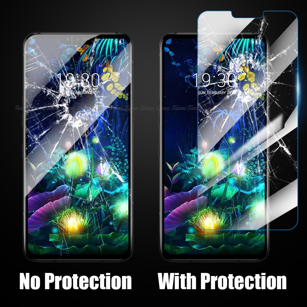 Set 3 Kính Cường Lực 9H 2.5D Bảo Vệ Màn Hình Cho LG V60 V50 V50S V40 V35 V30 V30S ThinQ G8 G8S G8X G7 Plus Q51 Q60 Q61 Q70 Q92