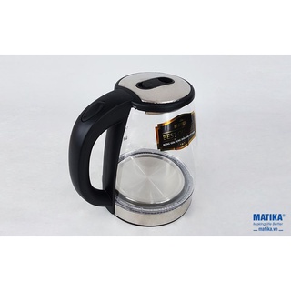 Ấm Đun Nước Siêu Tốc Thủy Tinh Matika MTK-35