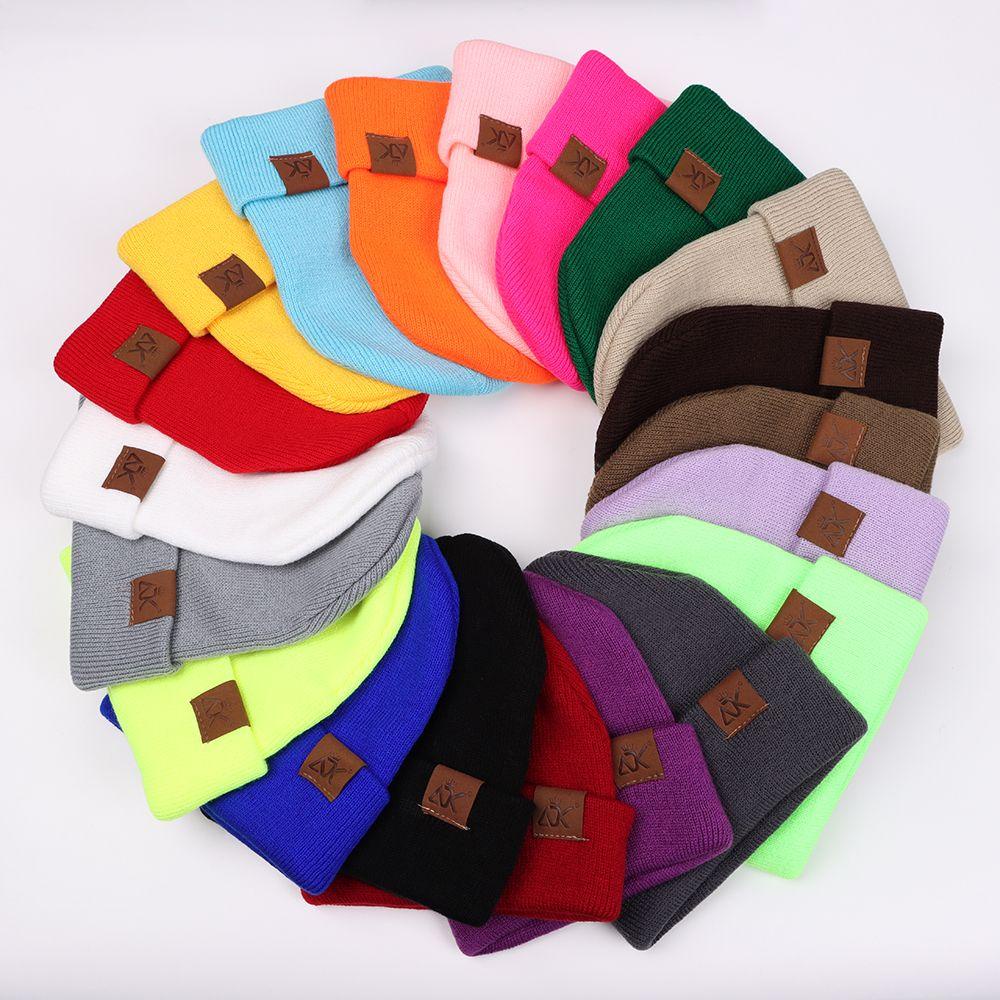 EUCA Mũ Len Beanie Dễ Thương Cho Nam Và Nữ (20 Màu)