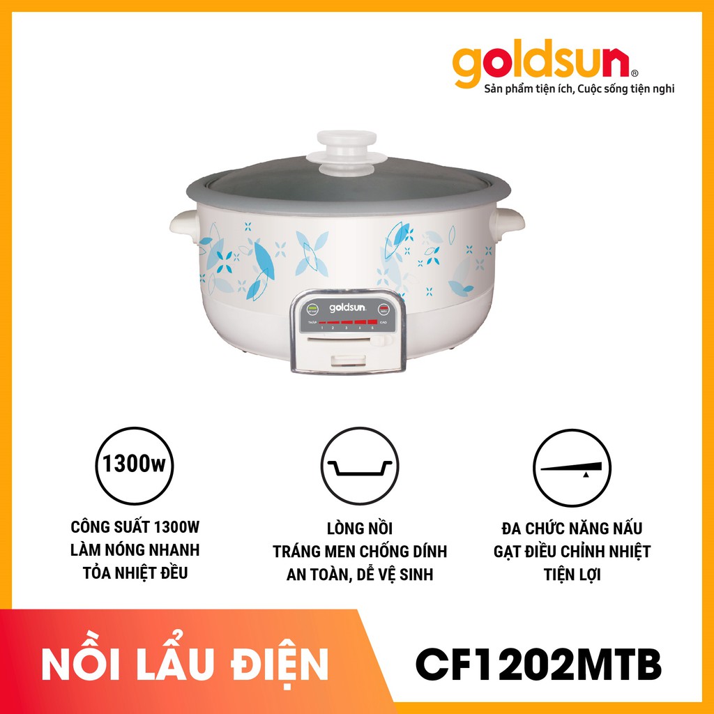 [Mã ELHADEV giảm 4% đơn 300K] Nồi lẩu điện đa năng - Hàng Chính Hãng