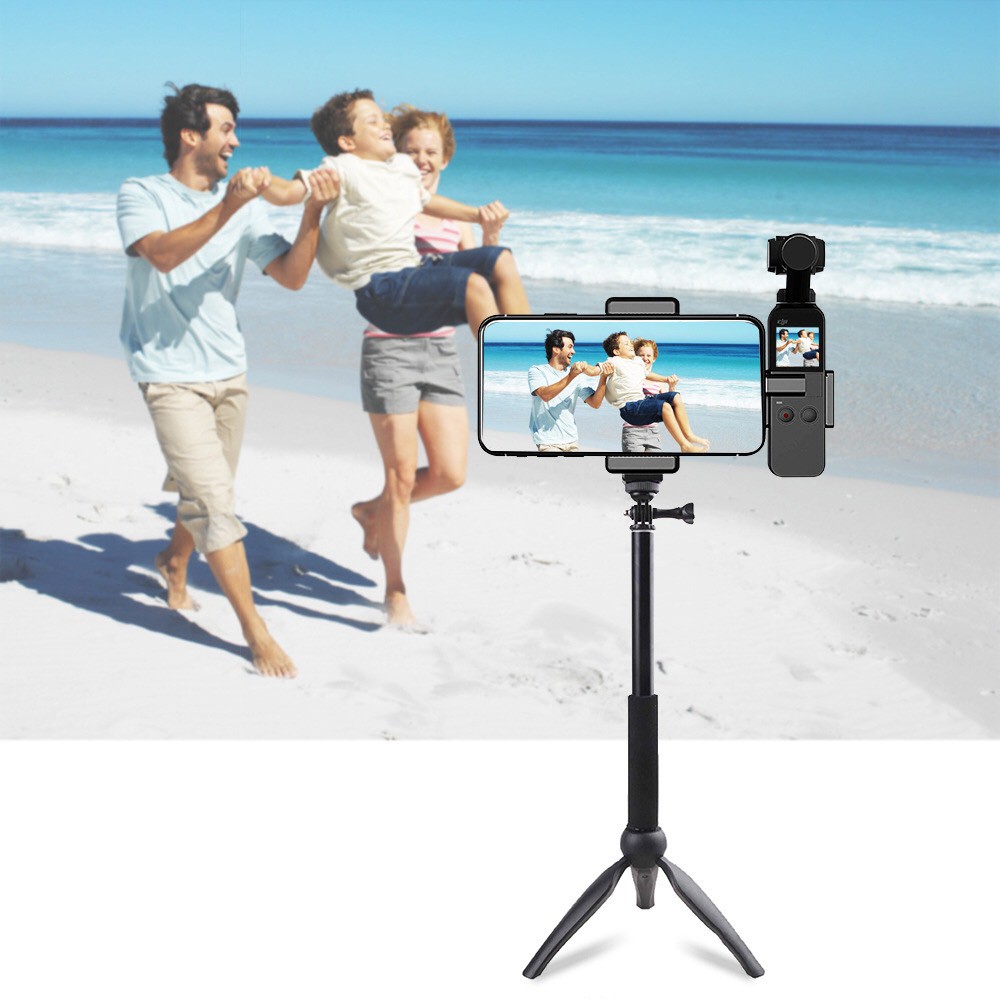 Đế OSMO POCKET cố định vào điện thoại chuẩn ốc 1/4 tripod PULUZ