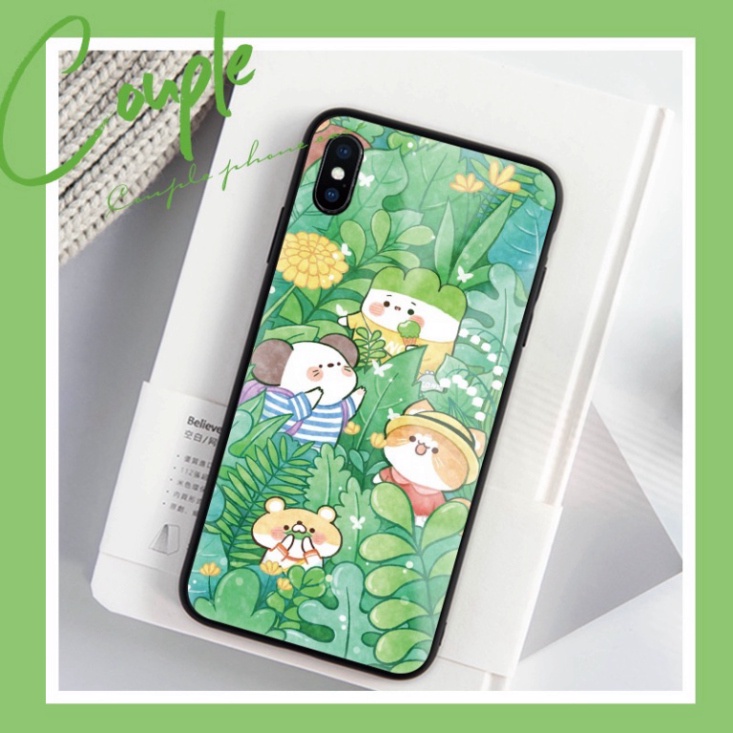 Ốp lưng iphone 6, 7, 8 Plus, X, XS, XR, XSMAX, 11, 11PRO, 11 PROMAX, 12, 13 PROMAX vườn quốc gia màu xanh da trời BẰNG K