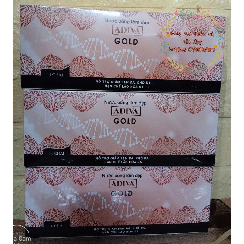 ✅COLLAGEN ADIVA GOLD MẪU MỚI NHẤT - HỘP 14 LỌ