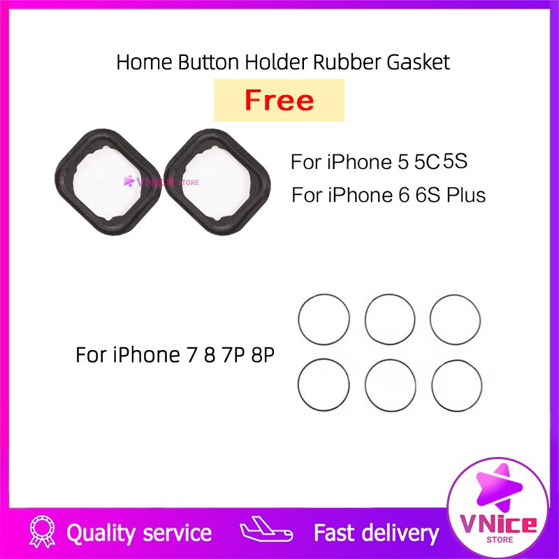 Nút Home Thay Thế Cho Iphone 5s Se 6 6s 7 8 Plus