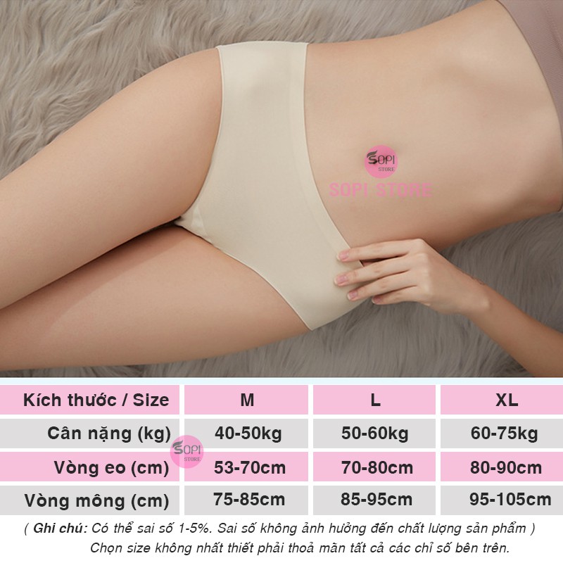 Quần lót su đúc cao cấp, quần lót đúc su cạp ép siêu mỏng cực mềm mịn QLH25 - Sopi Store | BigBuy360 - bigbuy360.vn