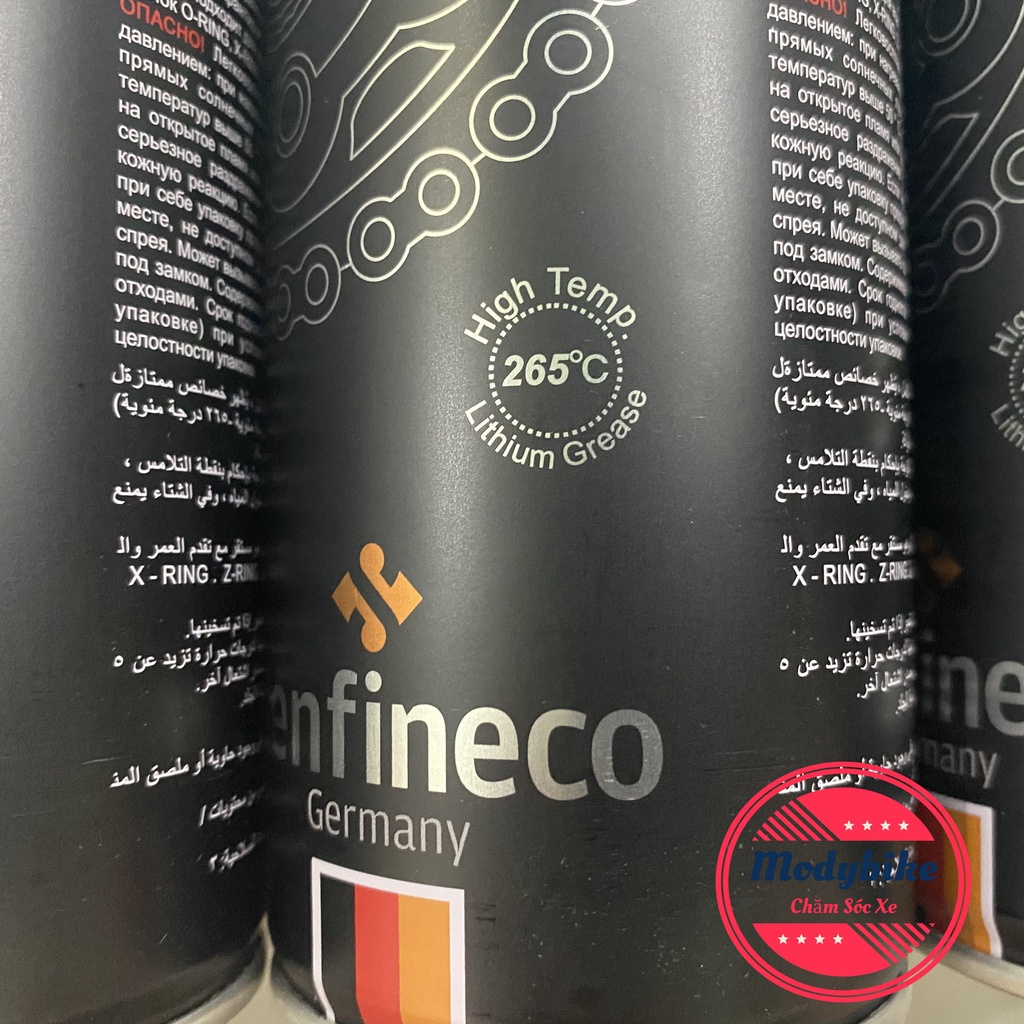 Xịt Dưỡng Sên - Senfineco Chain Lub Extreme Dạng Mỡ Bò Xanh