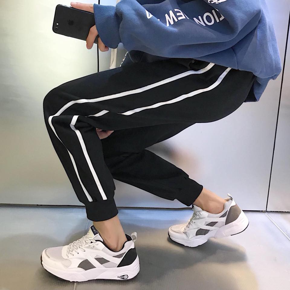 Quần jogger 2 sọc - JOGGER 2 LINE Ulzzang UNISEX 1hitshop