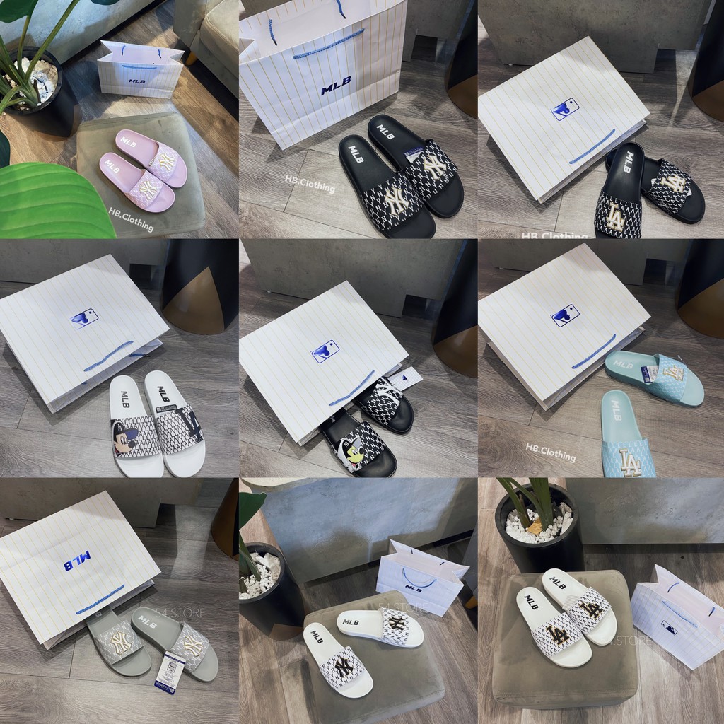 [Fullbox+Ảnh Thật] Dép 𝗠𝗟𝗕 thể thao quai ngang Full màu và size 36-43