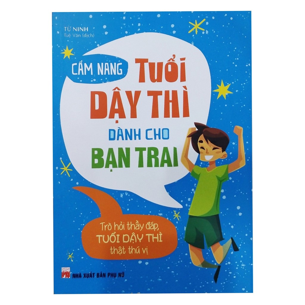 Sách - Cẩm nang tuổi dậy thì dành cho bạn trai