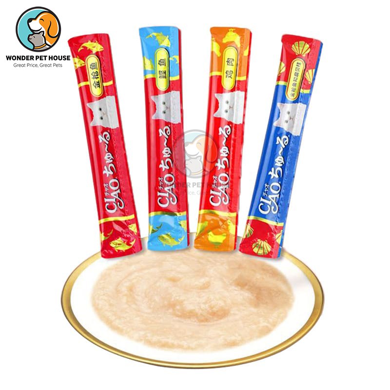 [CIAO CHURU] Súp thưởng Ciao- Súp thưởng thơm ngon cho mèo