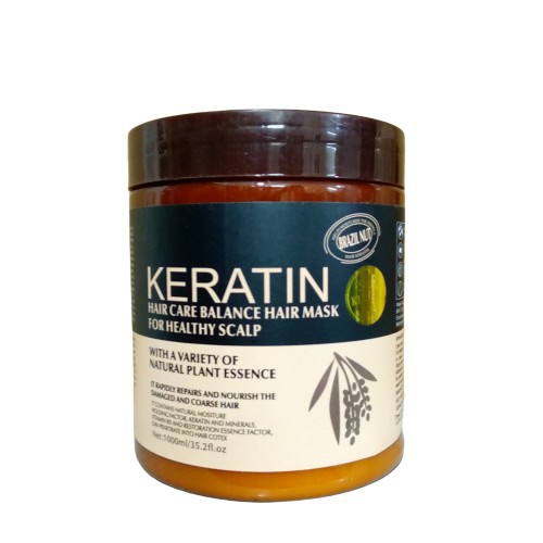 Hấp tóc KERATIN - Kem ủ tóc xả tóc mềm mượt, phục hồi Loại chuẩn 1000ml