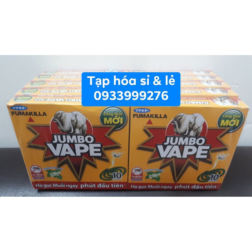 Combo 10 Hộp Nhang Muỗi Jumbo Vape