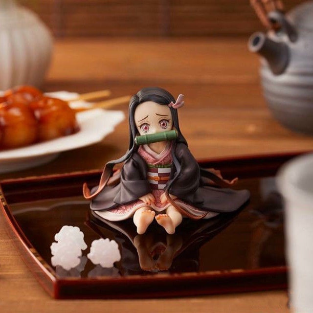 Mô Hình Nhân Vật Kimetsu No Yaiba Kamado Nezuko Tanjirou Zenitsu Trong Phim Demon Slayer