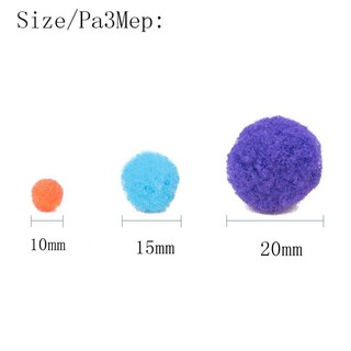 set 20 quả bông Pompom làm đổ hanmade