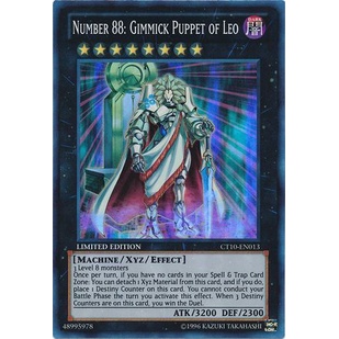 Thẻ bài Yugioh - TCG - Number 88: Gimmick Puppet of Leo - CT10-EN013