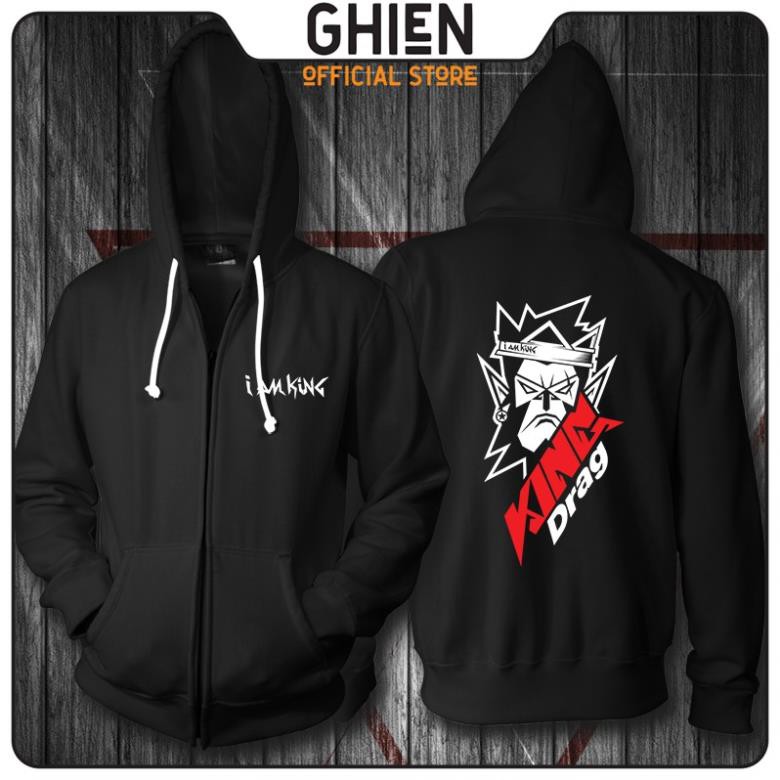 SALE - Áo Khoác King Drag Biker - Áo Khoác Nỉ Ngoại Dày Mịn / siêu hót đủ size