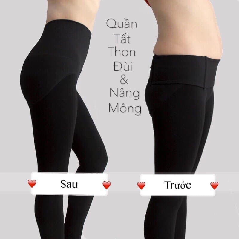 QUẦN TẤT, QUẦN LEGGING NÂNG MÔNG VÀ GIẢM EO, THON ĐÙI