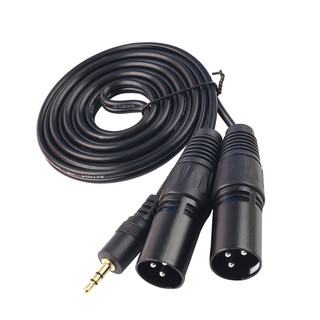 Shiwaki 3.5mm (Mini) Cáp chuyển đổi âm thanh nổi nam sang XLR 1 / 8 "