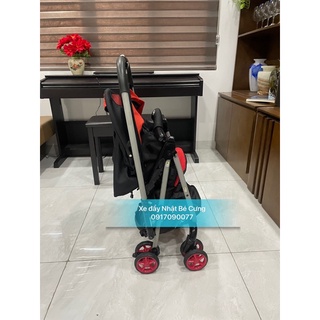 xe đẩy Graco citilite R đen đỏ 2c3tt