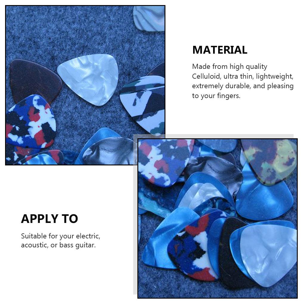 Bộ 10 Miếng Gảy Đàn Guitar Bằng Nhựa Tiện Dụng