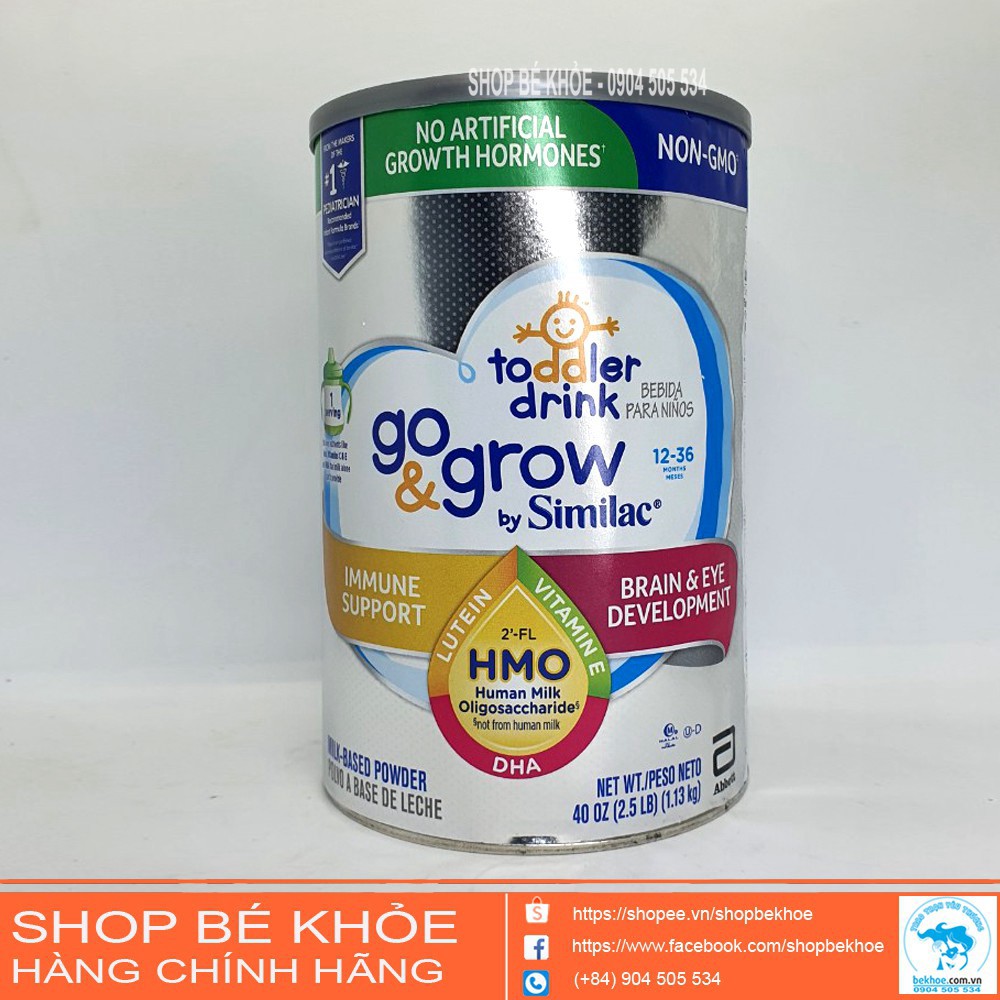 qa3004 Sữa Similac Go&Grow HMO NON GMO - Similac Go&Grow cho bé từ 12 - 36m