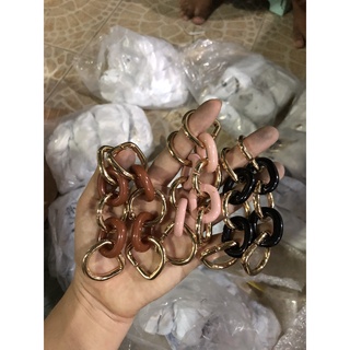 Đoạn xích kèm khoen D phối màu