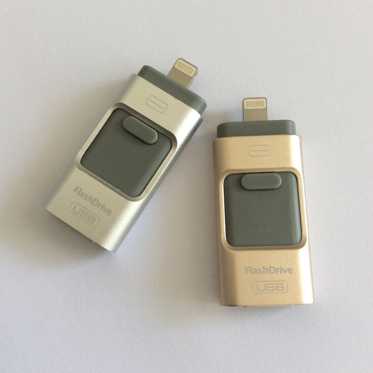 Usb Otg 3 Trong 1 32gb 64gb 128gb Cho Iphone 4 5 6 7 8 X Xs Max Xr 11 Pro Max