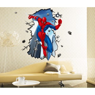 Decal Người nhện , decal siêu nhân- Y003-57 - thaomivi