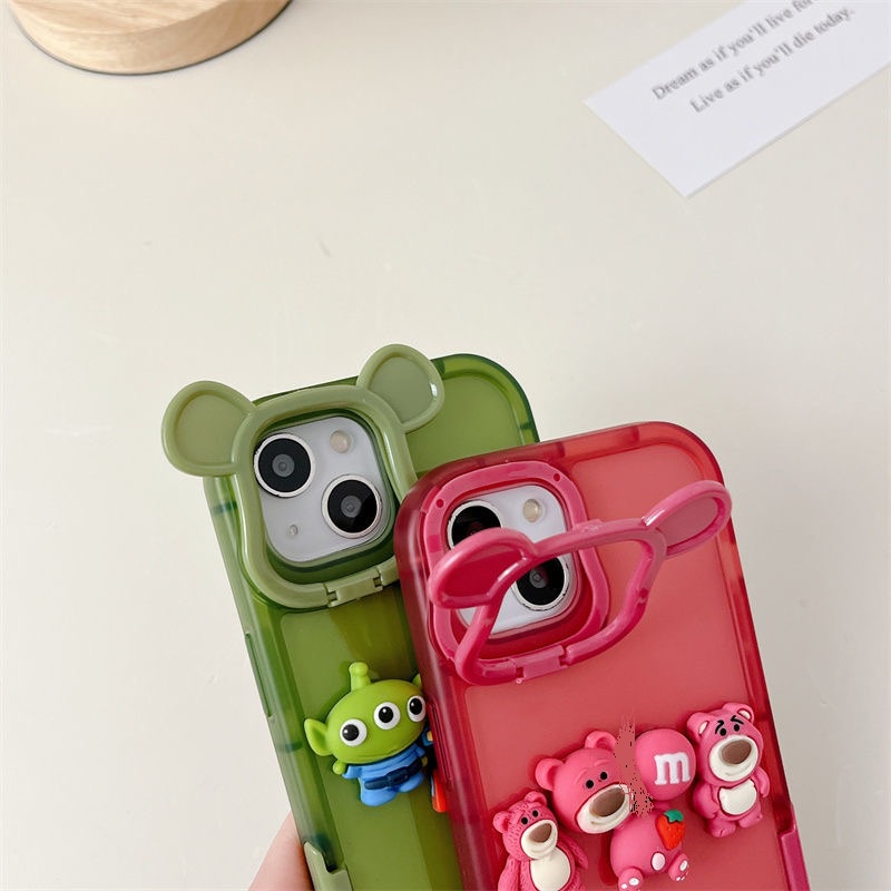 Ốp Điện Thoại Mềm In Hình Gấu Cho Iphone 14proamx 12 pro max 11 pro max xs max xr x 13Proax plus